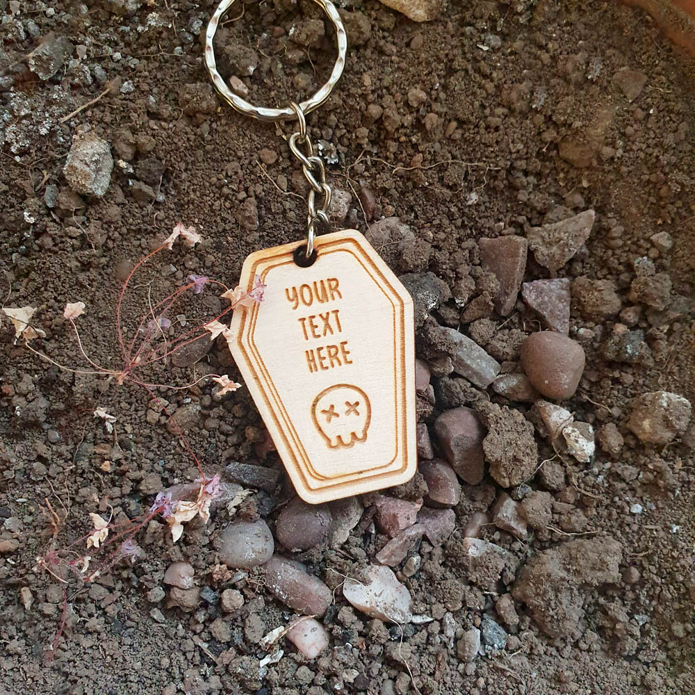 Coffin Keyring ⚰️